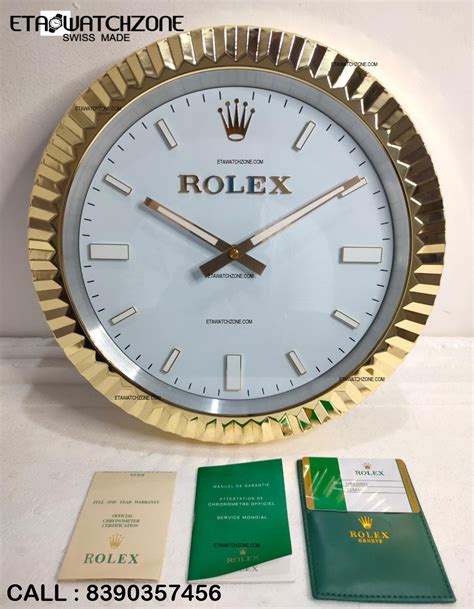 rolex wall watch price|official Rolex wall clock.